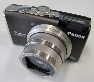 Canon PowerShot SX200 IS schwarz