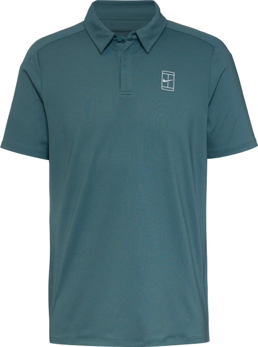 Nike Court Advantage Dri-FIT Poloshirt kurzarm mineral slate/white (Herren)