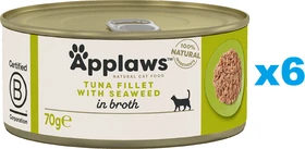 Applaws Thunfisch und Meeresalge, 420g (6x 70g)