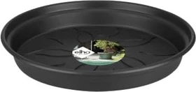 Elho Green Basics Blumentopfuntersetzer rund 29cm living schwarz