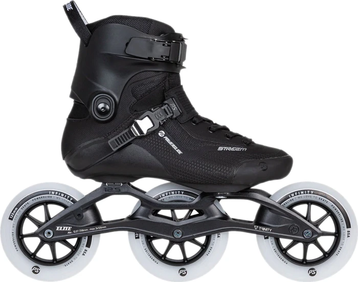 Powerslide PS Stream Classic 125 Speed-Skate schwarz