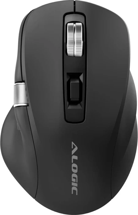 Alogic Apex Rechargeable Wireless Mouse schwarz, USB/Bluetooth