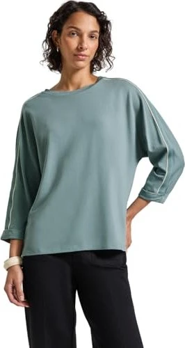 Street One Gallonstreifen Shirt langarm arona blue (Damen)