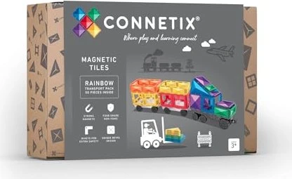 Connetix 50 Rainbow Transport Pack