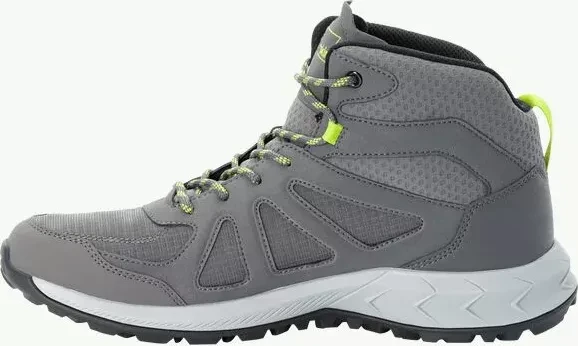 Jack Wolfskin Woodland 2 Texapore Mid pebble grey (Herren)