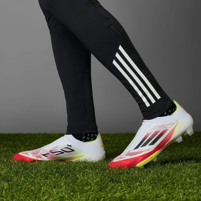 adidas F50+ FG cloud white/core black/solar yellow
