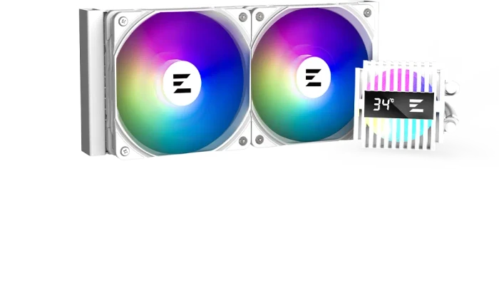 Zalman Alpha2 A24 ARGB weiß, 240mm