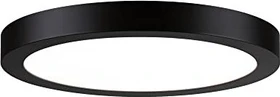 Paulmann Abia LED Deckenleuchte rund 22W schwarz