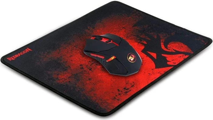 Redragon M601-3 Centrophorus schwarz/rot, inkl. Mousepad, USB