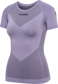 hummel Seamless Jersey Funktionsshirt kurzarm lavender melange (Damen)