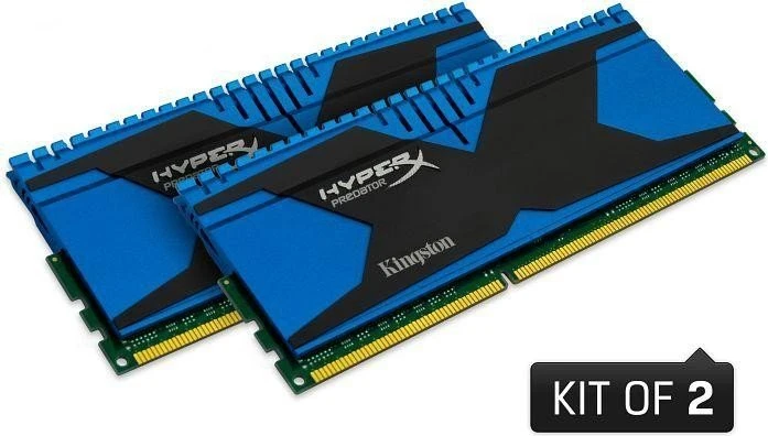 Kingston HyperX Predator UDIMM 8GB Kit, DDR3-1866, CL10-11-10