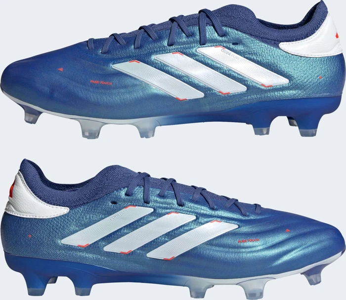 adidas Copa Pure II+ FG lucid blue/cloud white/solar red (Herren)