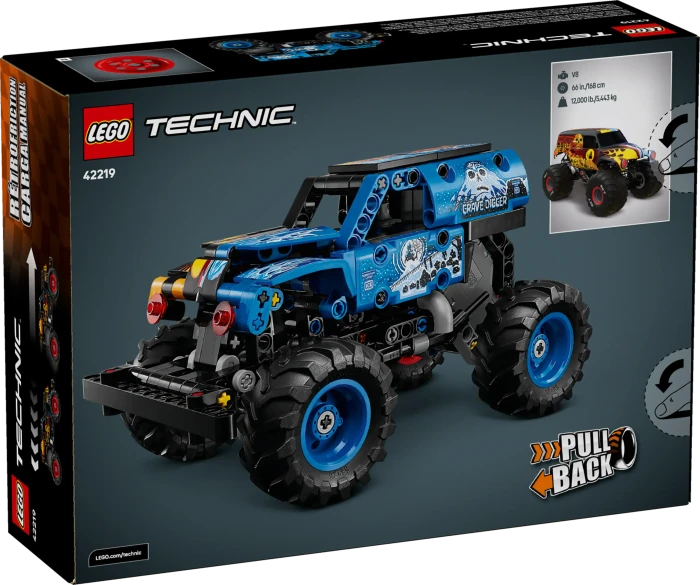 LEGO Technic - Monster Jam Grave Digger Feuer und Eis