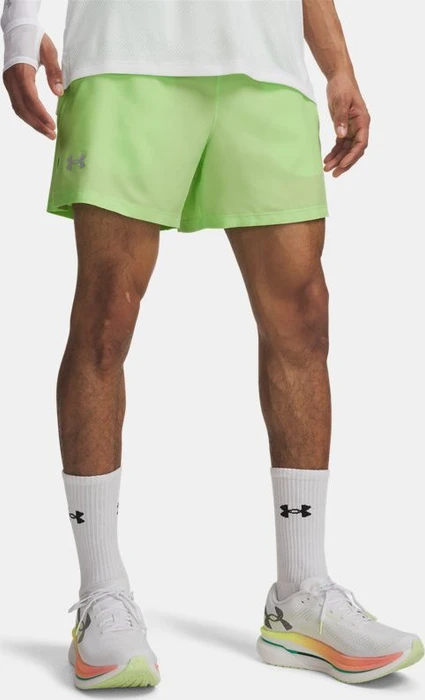 Under Armour Launch Laufhose kurz lumos lime/reflective (Herren)