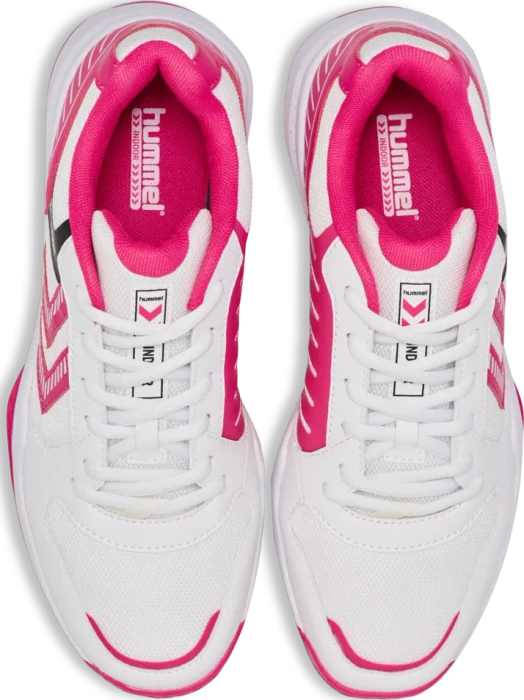 hummel All Court bright white/raspberry sorbet (Herren)