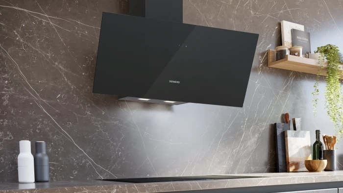 Siemens iQ300 LC95KDF61 Wand-Dunstabzugshaube schwarz