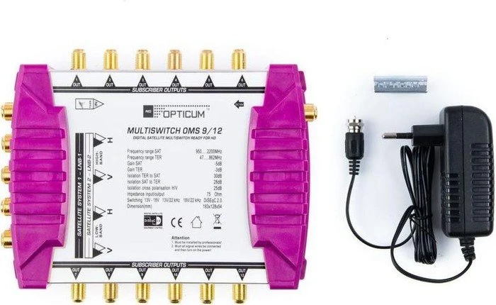 Opticum OMS 9/12p ohne LNB