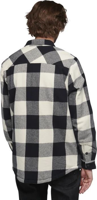 Black Diamond Project Lined Flannel Hemd langarm black/off white (Herren)