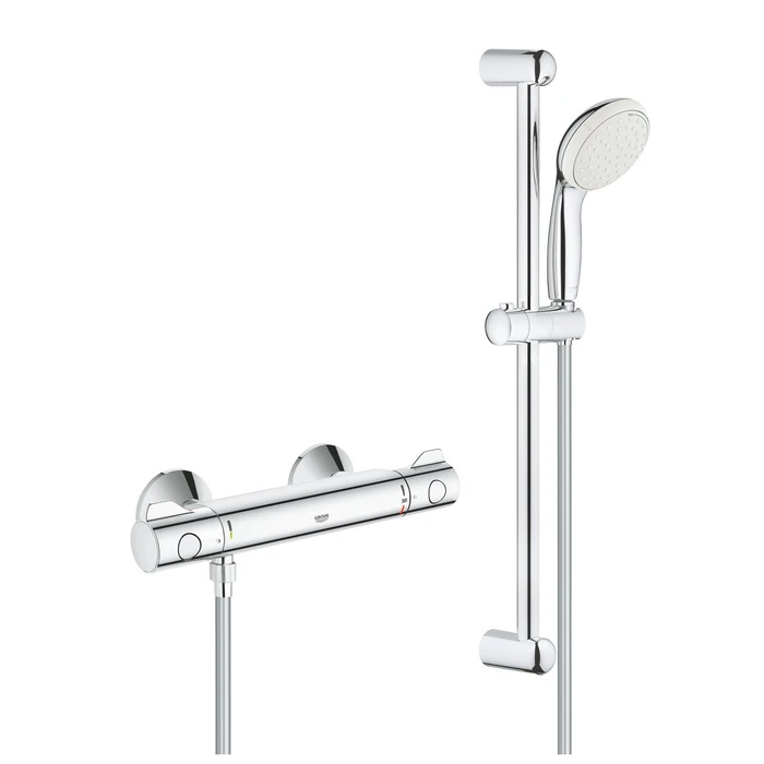 Grohe Grohtherm 800 Thermostat Duschset 1/2" chrom