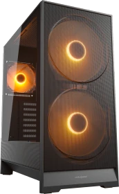 Cougar Airface 180, schwarz, Glasfenster (CGR-5VA4B-RGB / 385VA40.0001)