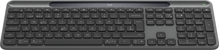 Logitech Signature Slim Solar+ K980, Grafit, USB/Bluetooth, CH