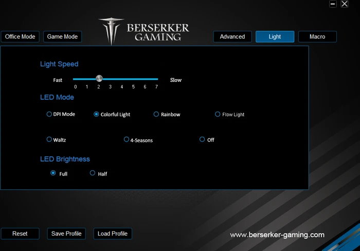 Berserker Gaming Svipdag S3 Gaming Mouse, USB
