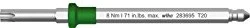 Wiha 283695 TorqueFix Torx Wechselklinge 5/32", T9x75mm