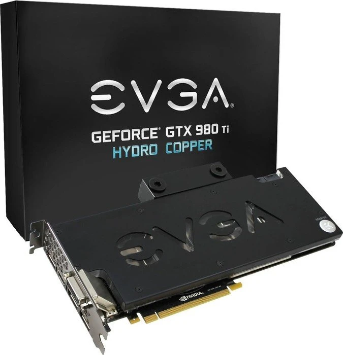 EVGA GeForce GTX 980 Ti Hydro Copper, 6GB GDDR5, DVI, HDMI, 3x DP