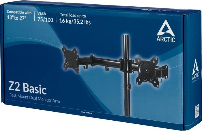 ARCTIC Z2 Basic Monitor Arm schwarz