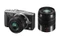 Panasonic Lumix DMC-GF6 schwarz mit Objektiv Lumix G Vario 14-42mm 3.5-5.6 ASPH OIS und Lumix G Vario 45-150mm 4.0-5.6 OIS Vorschaubild