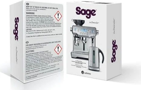 Sage SES007 Entkalker für Kaffee-/Espressomaschinen, 100g (4x 25g)