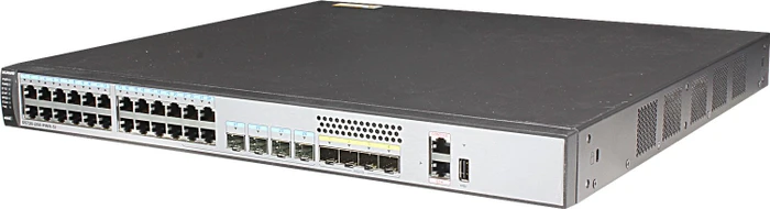 Huawei S5720SI Rackmount Gigabit Smart Switch, 24x RJ-45, 4x SFP+, 4x RJ-45/SFP, 740W PoE+