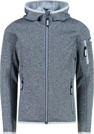 CMP Knit-Tech Fleece Jacke space/sky blue (Junior)