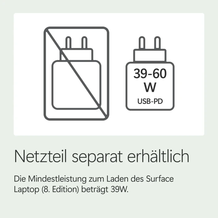 Microsoft Surface Laptop 8 13.8", Jade, Snapdragon X2 Plus - X2P-64-100, 16GB RAM, 512GB SSD, DE
