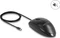 DeLOCK Optical Silent Mouse, schwarz, USB-C Vorschaubild