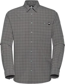 Mammut Lenni Hemd langarm steel/black (Herren)