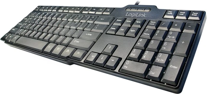 LogiLink Slim Keyboard, USB, DE