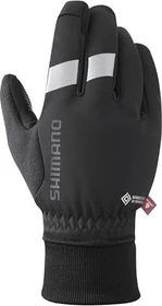 Shimano Windstopper Primaloft Fahrradhandschuhe schwarz