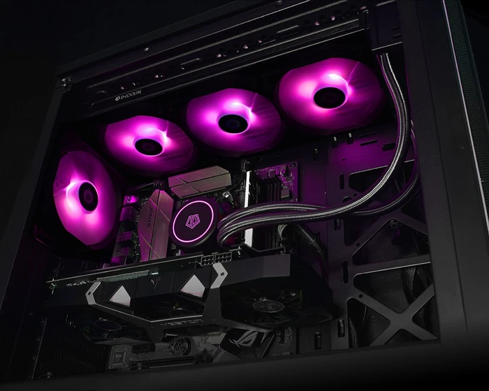 ID-Cooling XF-12025-RGB, schwarz, 120mm