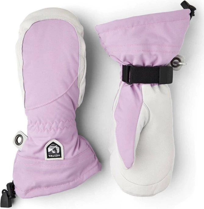 Hestra Heli Mitt Skihandschuhe syringa/offwhite (Damen)