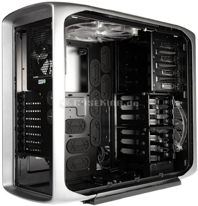 Corsair Graphite Series 600T silber, Acrylfenster