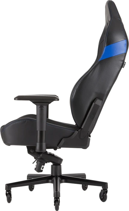 Corsair T2 Road Warrior Gamingstuhl, schwarz/blau