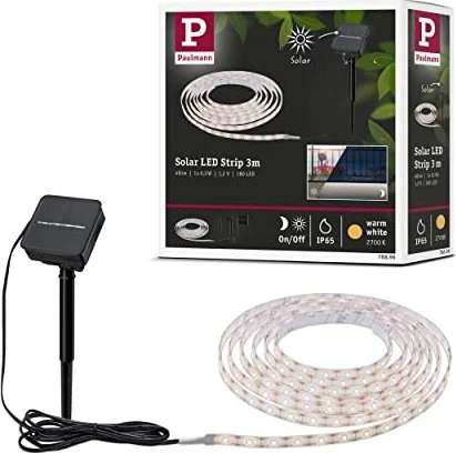 Paulmann LED Stripe Solar Basisset 0.3W warmweiß 3m