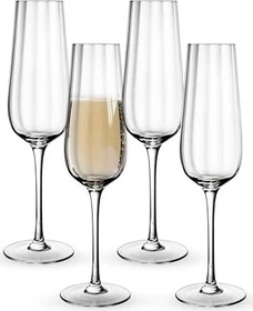 Villeroy & Boch Rose Garden Sektkelch Sektglas, 4 Stück