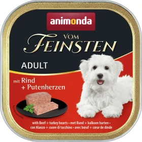 animonda Vom Feinsten mit Rind und Putenherzen, 6.60kg (44x 150g)