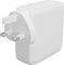 Hyper HyperJuice GaN Reise-Ladegerät, 3x USB-C + 1x USB-A, 100W, weiß Vorschaubild