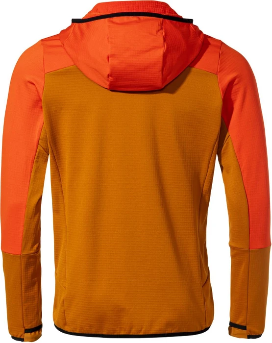 Vaude Monviso Hooded Grid Fleece Funktionsjacke glowing red (Herren)
