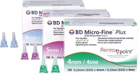 embecta BD Micro-Fine Plus Pentapoint 31G Insulinspritze 0.25mm, 100 Stück