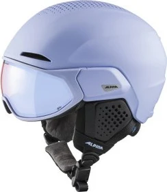 Alpina Oro QV MIPS Helm lilac matt/silver