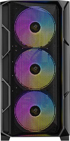 Antec AX1000 ARGB, schwarz, Glasfenster